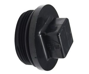 1-1/2" ABS MPT PLUG W/GASKET