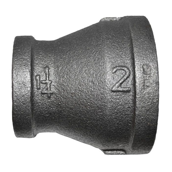1/2X3/8 BLACK IRON RED COUP