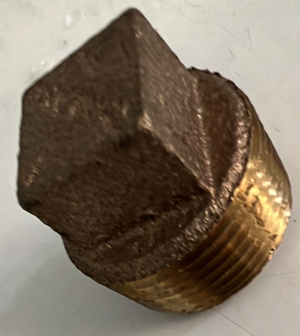 BRASS PLUG 1 1/2