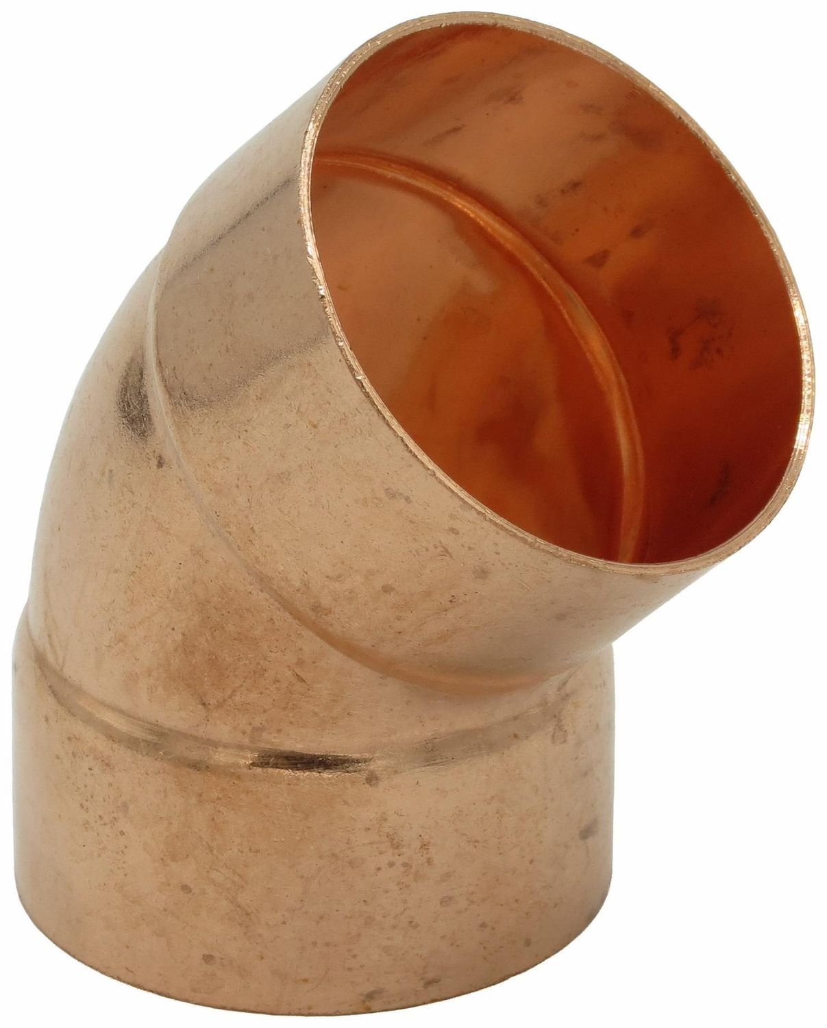 COPPER DWV (DRAIN WASTE VENT) 45 ELBOW 11/2