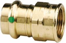 COPPER PROPRESS RED FEMALE 1X3/4 PROPRESS
