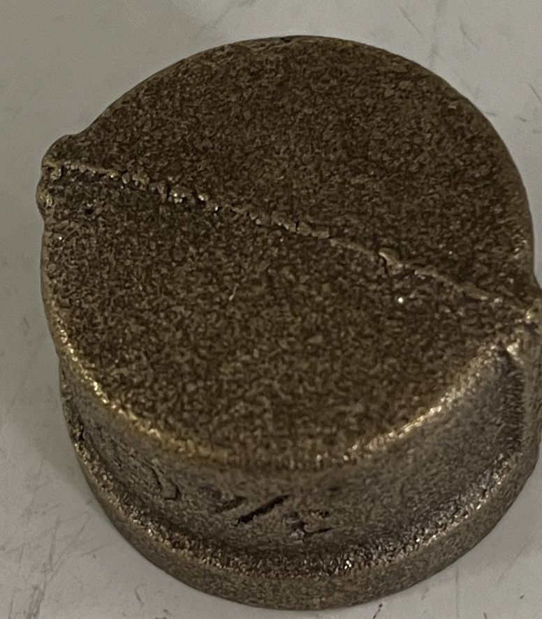 BRASS CAP 1/4