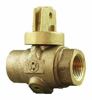 CORP STOP &amp; DRAIN FIP 3/4