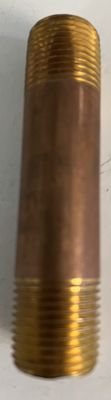 "BRASS NIPPLE 1"" X 3 1/2"""