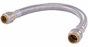 "SBHC1234 SHARKBITE 1/2 X 3/4 FIP, BRAIDED FLEX LINE"