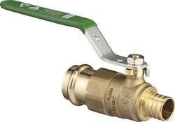 Copper ProPress Ball Valve x Pex  1/2