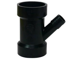 1-1/2"X1/2" ABS DISHWASHER Y, H X H X HOSEBARB