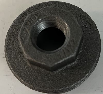 11/2X1/2 BLACK IRON HEX BUSH