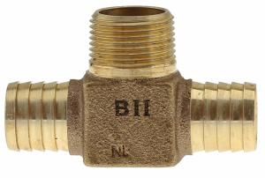 "INSERT BRASS HYDRANT TEE 3/4 MIP, HYDRANT"