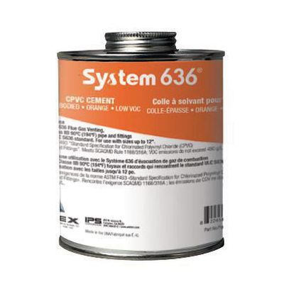 196046 IPEX 475ML SYSTEM 636 CPVC CEMENT ORANGE