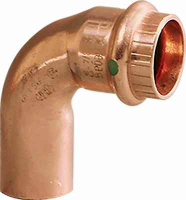 COPPER PROPRESS FEMALE ADAPTOR  ADAPTOR P/P STR 90 ELBOW 1 PROPRESS
