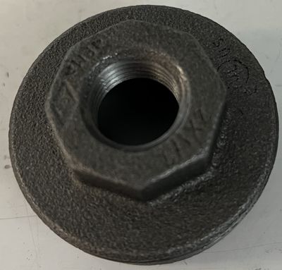 11/2X1 BLACK IRON HEX BUSH