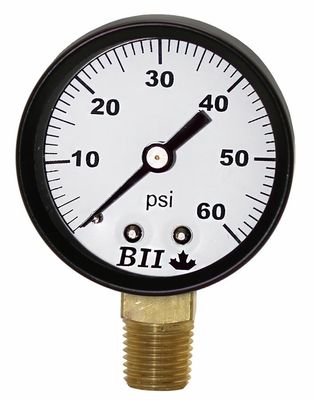 "0-60 PRESSURE GAUGE 2"""