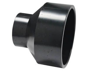 3" X 1-1/2" ABS SXS RED COUPLING