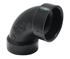 2" ABS LONG TURN SXS 90 ELBOW