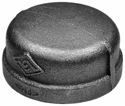 1/4 BLACK IRON CAP