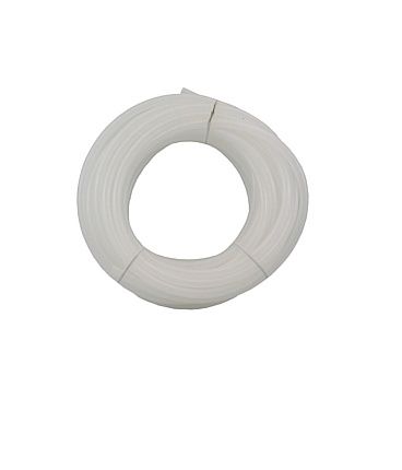 "PLASTIC WHITE TUBING 3/8"""