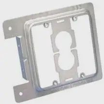 2 GANG LOW VOLTAGE ROUGH IN PLATE