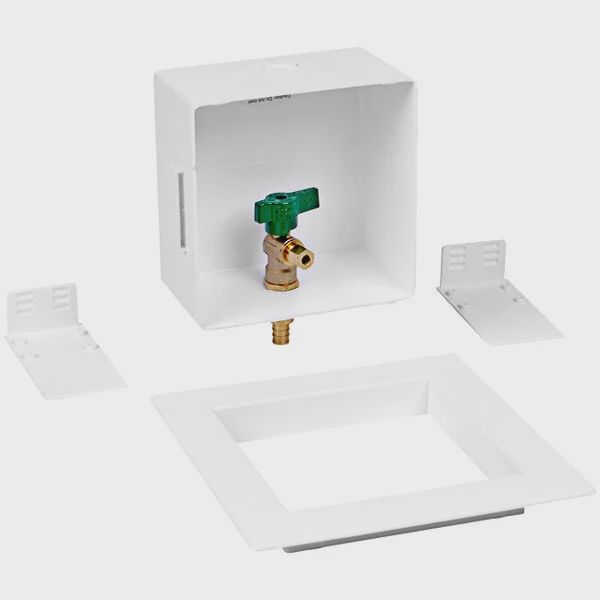 ICE MAKER/FRIDGE RI BOX PEX OUTLET BOX 1/4 TURN