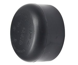 1-1/4" ABS SOLID PERM SLIP CAP