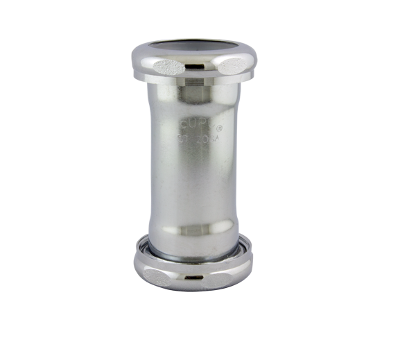 1 1/4 SLIP EXTENSION SLIP COUPLER CHROME
