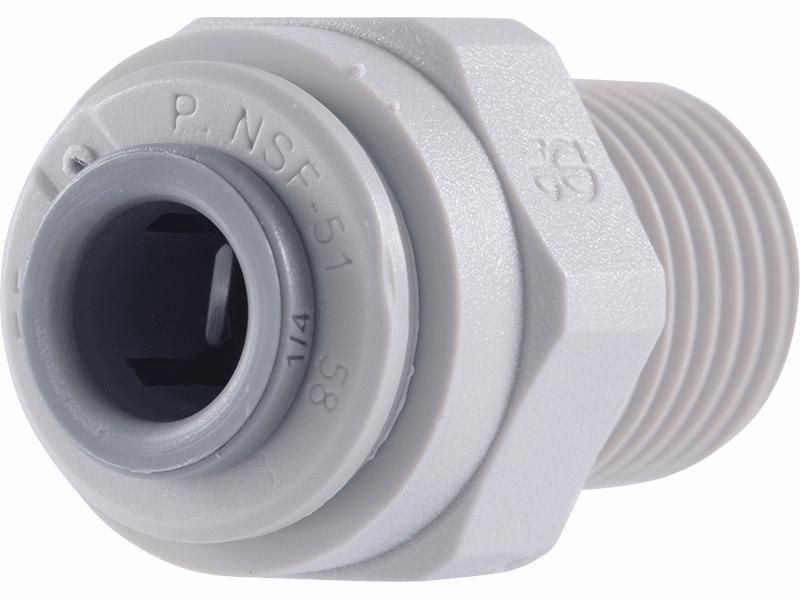 POLY PUSH MALE ADAPTER 3/8"