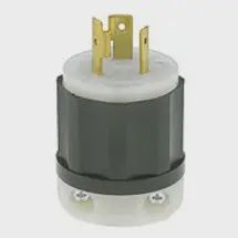 T/L END CAP MALE 20A 125V