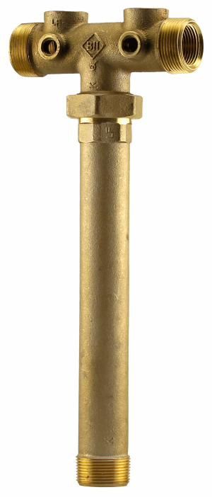 "TANK TEE BRASS 1"" UNION 2HOLE"