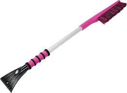 07S30886 MALLORY PINK SNOW BRUSH