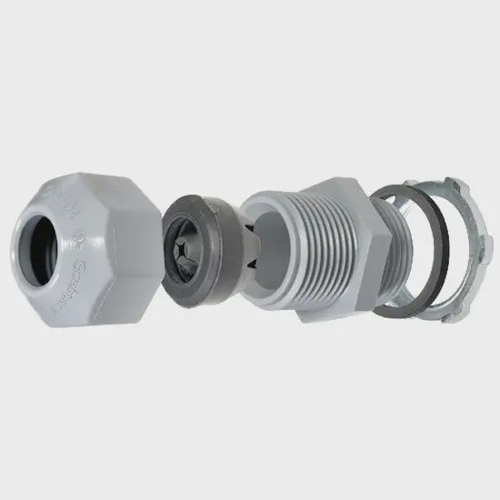 STRAIN RELIEF 1/2"TH-3/4"TH MULTI CONN
