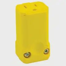 END CAP FEMALE 15A 125V CLAMSHELL