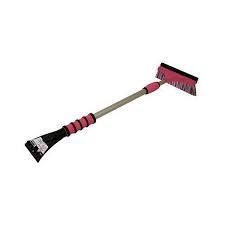 07S12577 MALLORY PINK TELESCOPING SNOW BRUSH