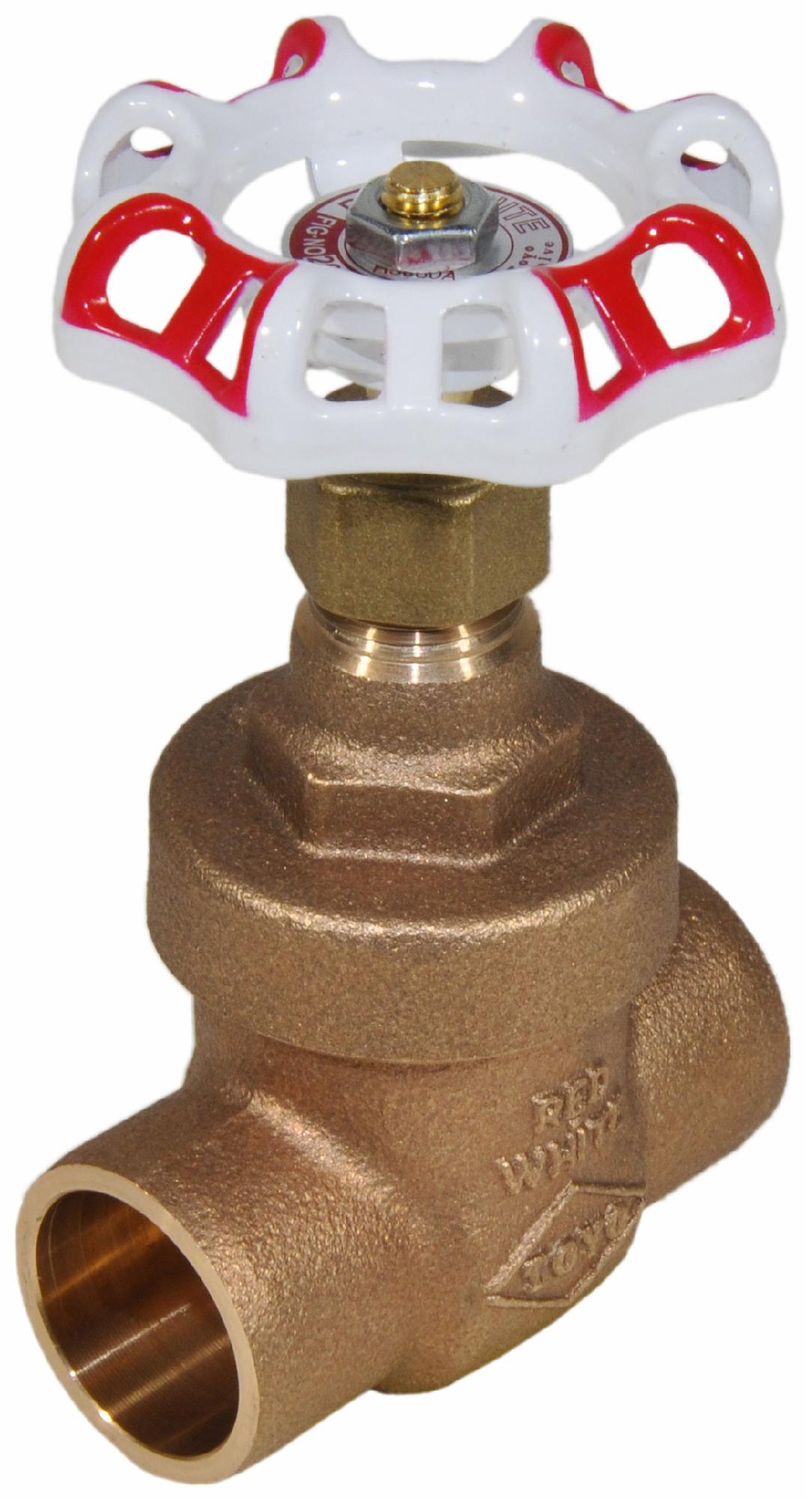 3/4" COPPER SWEAT GATE VALVE