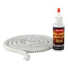 1/2""x6' WOODSTOVE GASKET ROPE KIT