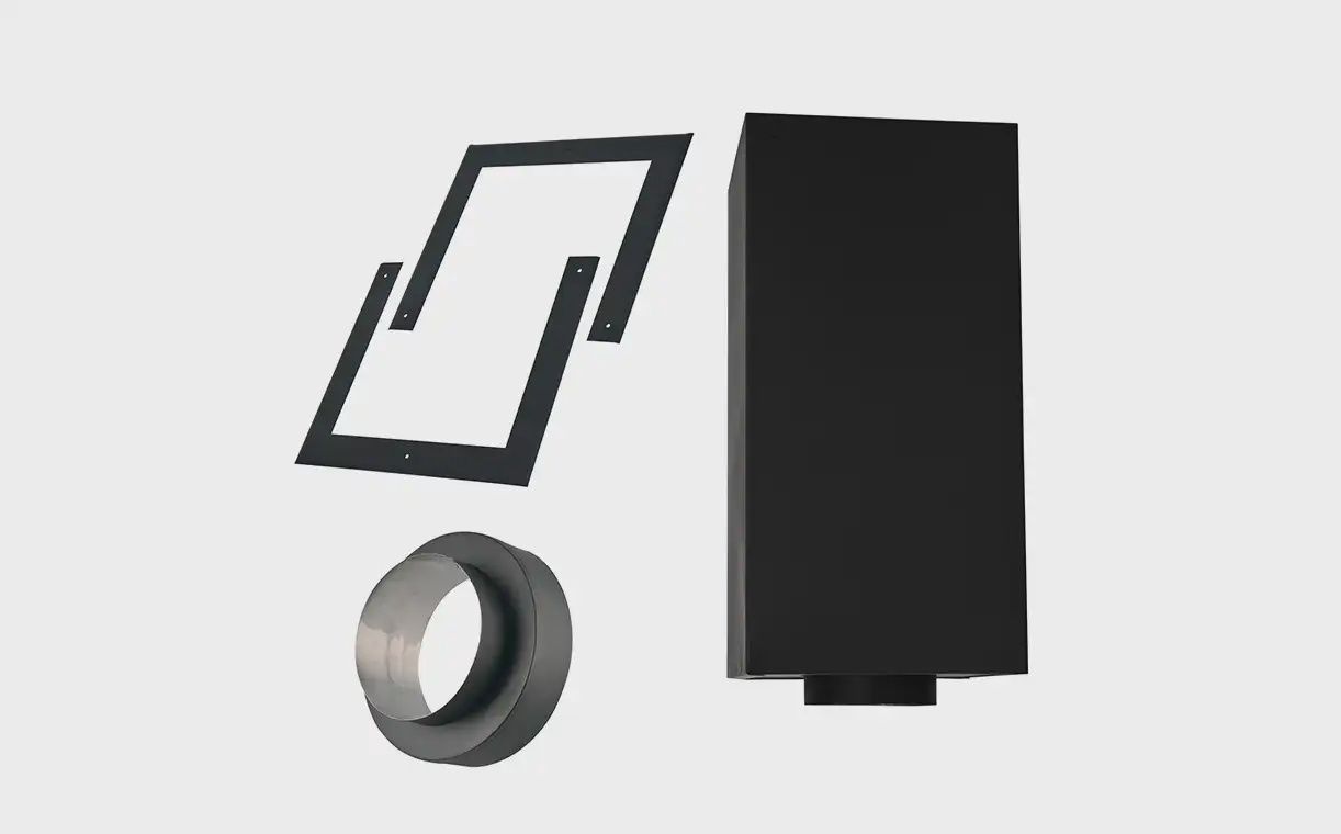 "VENTIS 24"" SQUARE CEILING SUPPORT 6" PIPE