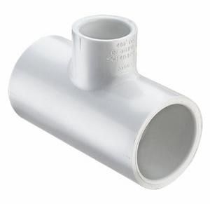 11/2X3/4 SLIP X SLIP  X SLIPSCHEDULE 40  PVC RED T