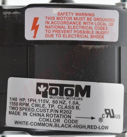 ROTOM MOTOR 2SP 1550 115V R202