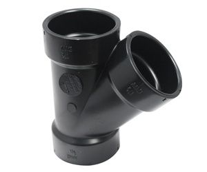 1-1/2" ABS SXSXS WYE