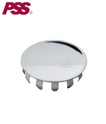 "12-1244 FAUCET HOLE COV PUSH IN, 1 1/2""SS HOLE COVER"