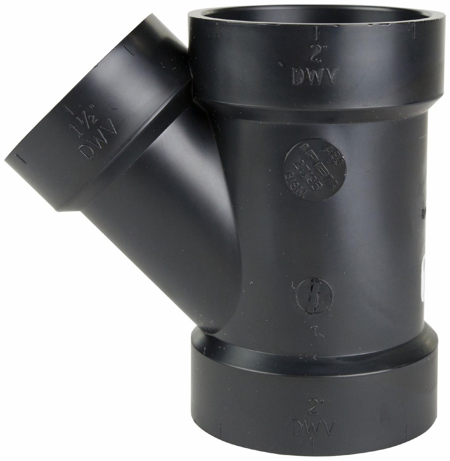 ABS HHH WYE 2X11/2