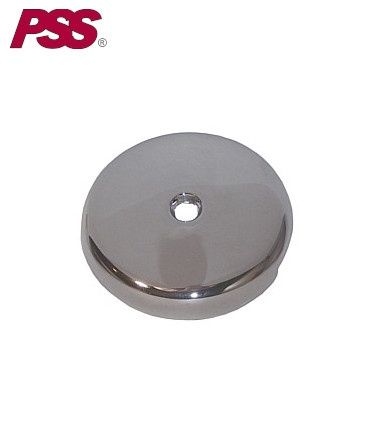 "SINGLE HOLE C/P OVERFLOW PLATE, 18-1090"
