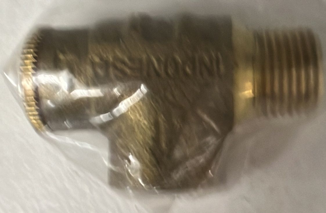 PRESSURE RELIEF VALVE 1/2 75PSI