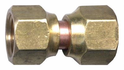 1/2 OD x 3/8 OD REDUCING FLARE COUPLING