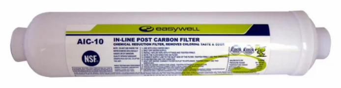 AIC10EZ  INLINE FILTER CARBON PUSH ON