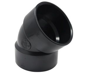 3" ABS SXS 45 ELBOW