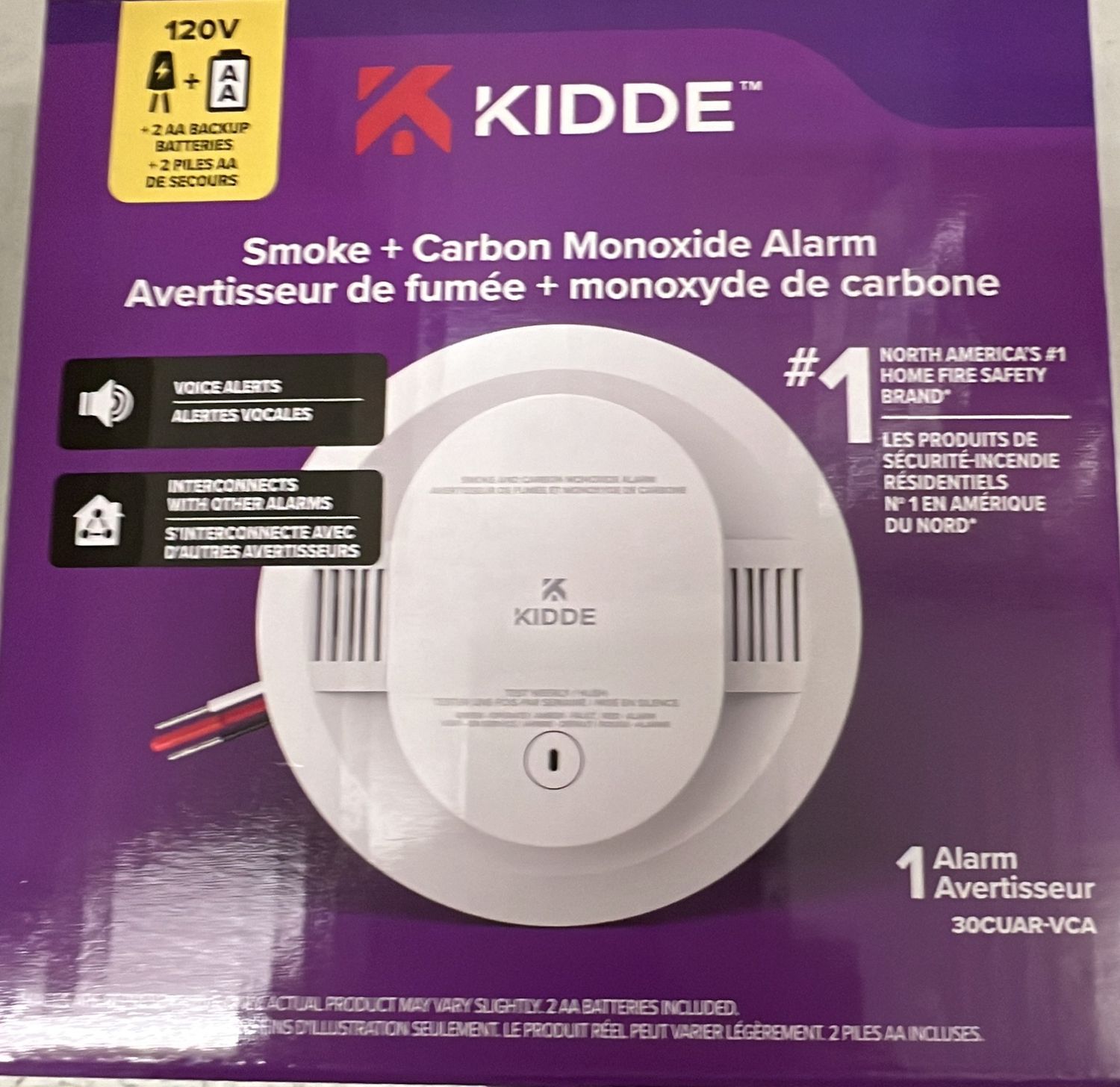 SMOKE CARBON MONOX COMBO KIDDE 900-0133