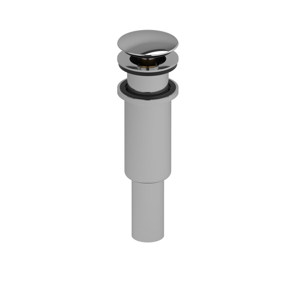 Riobel DL170C Lavatory Push Drain Without Overflow – Chrome