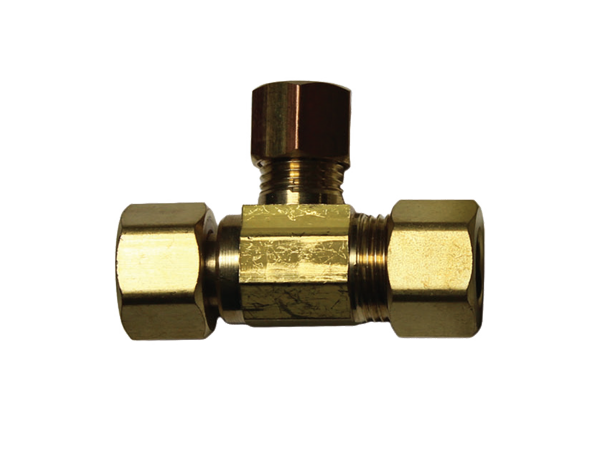 COMPRESSION STOP ADAPTER 1/4 TEE