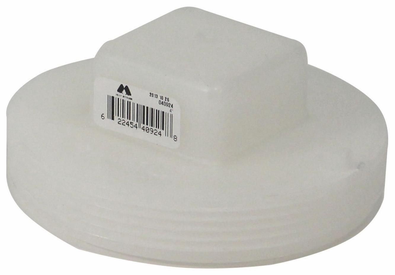 PVC SEWER THREADED PLUG 3