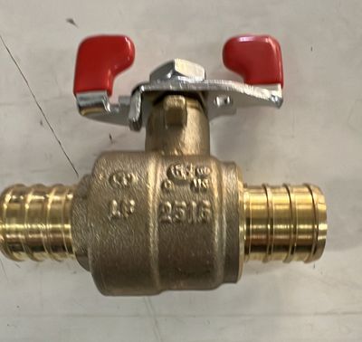 1/2" PEX BALL VALVE WING